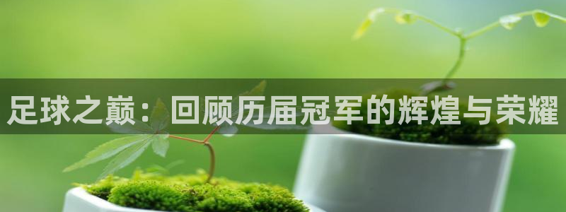 2026世亚预赛赛程表：足球之巅：回顾历届冠军的辉煌与荣耀